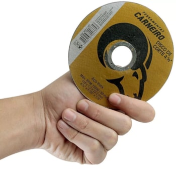 100 DISCOS DE CORTE INOX 115 X 22 MM CARNEIRO 40401001 100 DISCOS DE CORTE INOX 115 X 22 MM CARNEIRO 40401001