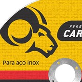 25 DISCOS DE CORTE INOX 180 X 22 MM CARNEIRO 40401003
