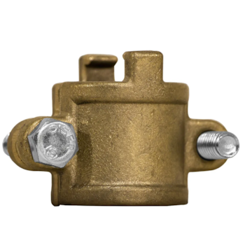 ABRACADEIRA DE LATÃO 1/2" COM GARRAS - METAIS SILVA - 304