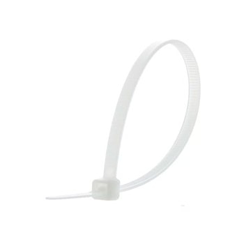 ABRACADEIRA DE NYLON BRANCA 200 X 4,8MM (PACOTE COM 100 UNIDADES) - REXON ABRACADEIRA DE NYLON BRANCA 200 X 4,8MM (PACOTE COM 100 UNIDADES) - REXON