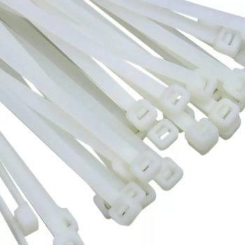 ABRAÇADEIRA NYLON NATURAL T80 C/ 100UND - 010114699 HELLERMANN ABRAÇADEIRA NYLON NATURAL T80 C/ 100UND - 010114699 HELLERMANN