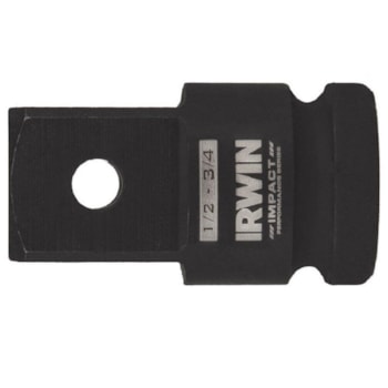 ADAPTADOR DE IMPACTO 1/2" X 3/4" 1936575 IRWIN ADAPTADOR DE IMPACTO 1/2" X 3/4" 1936575 IRWIN