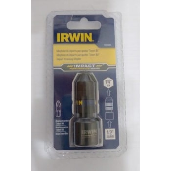 Adaptador De Impacto de 1/2"para 1/4" Bit - 1934388 Irwin Adaptador De Impacto de 1/2"para 1/4" Bit - 1934388 Irwin