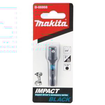 ADAPTADOR DE SOQUETE 3/8 POLELAGADAS X  50MM - B-66868 MAKITA ADAPTADOR DE SOQUETE 3/8 POLELAGADAS X  50MM - B-66868 MAKITA