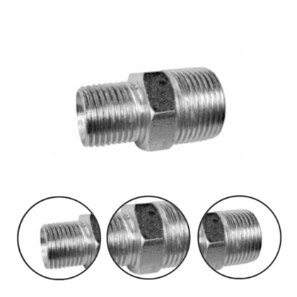 ADAPTADOR MACHO 1/4" X 1/4" BSP - 592-4-4 DDS ADAPTADOR MACHO 1/4" X 1/4" BSP - 592-4-4 DDS