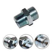 ADAPTADOR MACHO 3/8" X 3/8" BSP ( ÂNGULO 60°) - 592-6-6 DDS ADAPTADOR MACHO 3/8" X 3/8" BSP ( ÂNGULO 60°) - 592-6-6 DDS