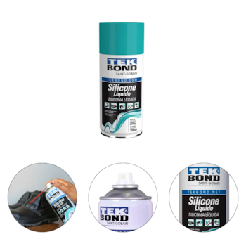 ADESIVO DE SILICONE SPRAY 300 ML TEKSPRAY - TEKBOND