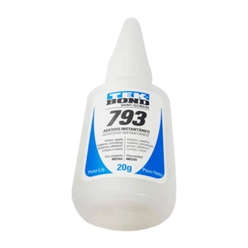 ADESIVO INSTANTÂNEO 793/20G - 10571002804 TEKBOND ADESIVO INSTANTÂNEO 793/20G - 10571002804 TEKBOND