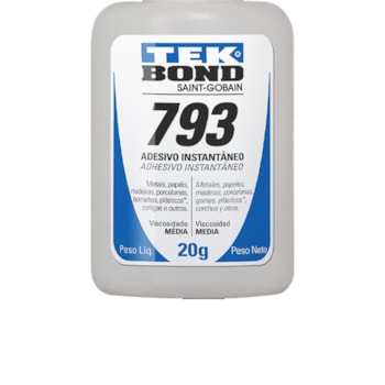 ADESIVO INSTANTÂNEO 793/20G - 10571002804 TEKBOND