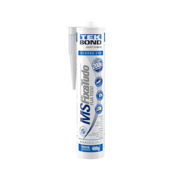 ADESIVO POLIURETANO MS FIXA TUDO HIBRIDO 400G BRANCO (COLA CUBA, ESPELHO, MARMORE, GRANITO, ENTRE OUTROS) - TEKBOND