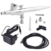 AERÓGRAFO COM MINI COMPRESSOR BIVOLT MAIS 10 ACESSÓRIOS - 6220010000 VONDER