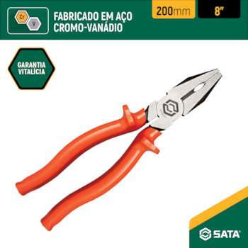 ALCATE UNIVERSAL 8" ISOLADO 1000V - SATA ALCATE UNIVERSAL 8" ISOLADO 1000V - SATA