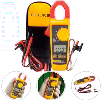 ALICATE AMPERÍMETRO 400A 600V AC/DC CAT III 325 - 5065866 FLUKE ALICATE AMPERÍMETRO 400A 600V AC/DC CAT III 325 - 5065866 FLUKE