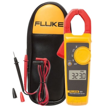 ALICATE AMPERIMETRO 600V  400A CATIII TRUE RMS - 323 FLUKE ALICATE AMPERIMETRO 600V  400A CATIII TRUE RMS - 323 FLUKE