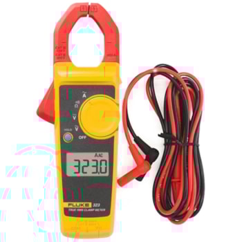 ALICATE AMPERIMETRO 600V  400A CATIII TRUE RMS - 323 FLUKE ALICATE AMPERIMETRO 600V  400A CATIII TRUE RMS - 323 FLUKE