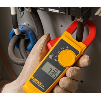 ALICATE AMPERIMETRO 600V  400A CATIII TRUE RMS - 323 FLUKE ALICATE AMPERIMETRO 600V  400A CATIII TRUE RMS - 323 FLUKE