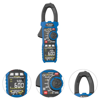ALICATE AMPERIMETRO DIGITAL 1000A AC/DC CAT IV 600V - MINIPA ET-3810C