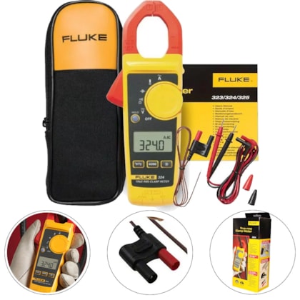 ALICATE AMPERIMETRO DIGITAL 324 - 5065853 FLUKE ALICATE AMPERIMETRO DIGITAL 324 - 5065853 FLUKE