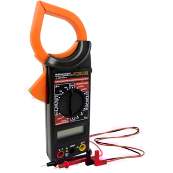 ALICATE AMPERÍMETRO DIGITAL FX-AA - 30.02 FOXLUX ALICATE AMPERÍMETRO DIGITAL FX-AA - 30.02 FOXLUX