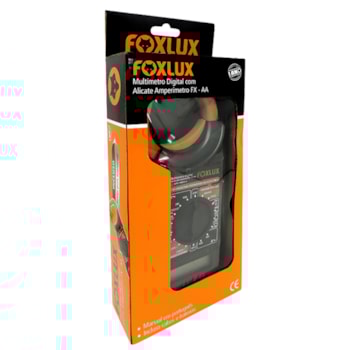 ALICATE AMPERÍMETRO DIGITAL FX-AA - 30.02 FOXLUX ALICATE AMPERÍMETRO DIGITAL FX-AA - 30.02 FOXLUX