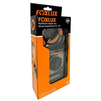 ALICATE AMPERÍMETRO DIGITAL FX-AA - 30.02 FOXLUX