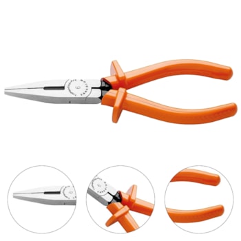 ALICATE BICO CHATO 6" ISOLADO - 44006106 TRAMONTINA PRO ALICATE BICO CHATO 6" ISOLADO - 44006106 TRAMONTINA PRO