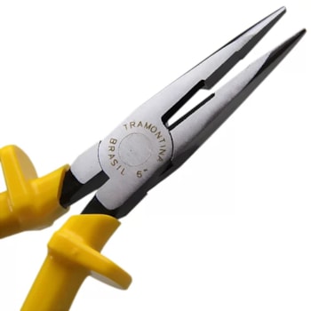 ALICATE BICO MEIA CANA 6" ISOLADA - 41008106 TRAMONTINA ALICATE BICO MEIA CANA 6" ISOLADA - 41008106 TRAMONTINA