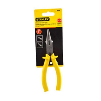 Alicate Bico Meia-Cana Longo Corte 6 1000V - Stanley 70-022