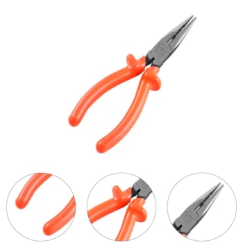 ALICATE BICO MEIA-CANA RETO CURTO 6" - 219041BBR BELZER ALICATE BICO MEIA-CANA RETO CURTO 6" - 219041BBR BELZER