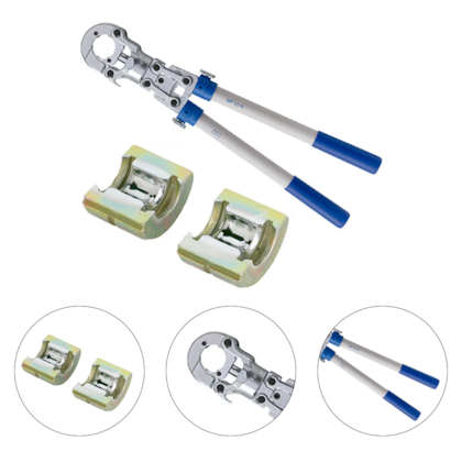 ALICATE MANUAL PRENSA CONEXOES PARA TUBOS DE GAS COM MATRIZES DE 16, 20, 26 E 32MM - AMANCO