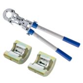 ALICATE MANUAL PRENSA CONEXOES PARA TUBOS DE GAS COM MATRIZES DE 16, 20, 26 E 32MM - AMANCO