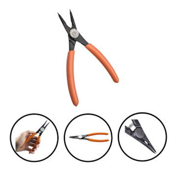 ALICATE P/ ANÉIS INTERNOS BICO RETO 7" - 44008107 TRAMONTINA ALICATE P/ ANÉIS INTERNOS BICO RETO 7" - 44008107 TRAMONTINA