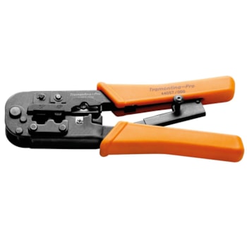 ALICATE PARA CRIMPAR TERMINAIS 7,5" - 44057100 TRAMONTINA PRO ALICATE PARA CRIMPAR TERMINAIS 7,5" - 44057100 TRAMONTINA PRO