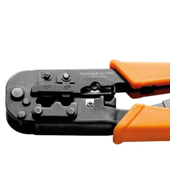 ALICATE PARA CRIMPAR TERMINAIS 7,5" - 44057100 TRAMONTINA PRO ALICATE PARA CRIMPAR TERMINAIS 7,5" - 44057100 TRAMONTINA PRO