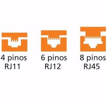 ALICATE PARA CRIMPAR TERMINAIS RJ47 - 44057/100 TRAMONTINA