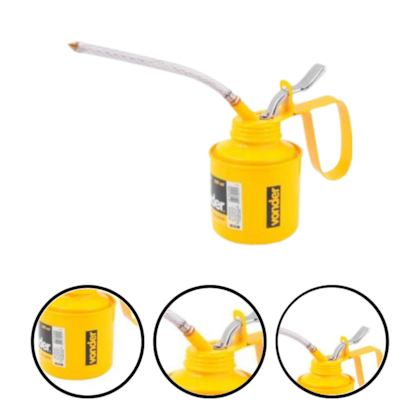 ALMOTOLIA METÁLICA 250ML BICO FLEX - 3623128000 VONDER ALMOTOLIA METÁLICA 250ML BICO FLEX - 3623128000 VONDER