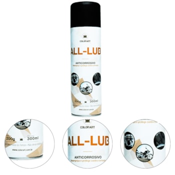 ANTICORROSIVO SPRAY 300ML - 00002232 ALL LUB ANTICORROSIVO SPRAY 300ML - 00002232 ALL LUB