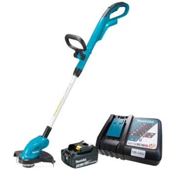 APARADOR GRAMA + KIT2BAT 5AH + CARREG + MPAC - DUR181Z-P MAKITA APARADOR GRAMA + KIT2BAT 5AH + CARREG + MPAC - DUR181Z-P MAKITA