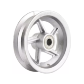 ARO 8" PRATEADA ROLETE DE NYLON 1" FORMATO ESTRELA - BUFFALO