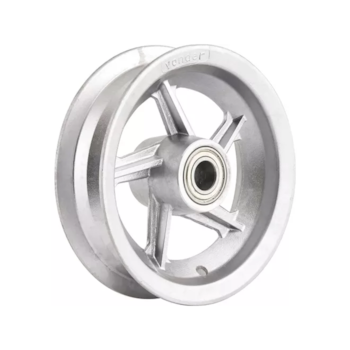 ARO 8" PRATEADA ROLETE DE NYLON 1" FORMATO ESTRELA - BUFFALO