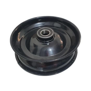 ARO 8" PRETO ROLAMENTO 6205  P/ EIXO 1"  PARA CARRINHO DE MAO - BUFFALO