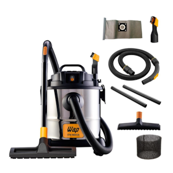 ASPIRADOR DE ÁGUA E PÓ 1600W GTW INOX 20 - FW005406 WAP ASPIRADOR DE ÁGUA E PÓ 1600W GTW INOX 20 - FW005406 WAP