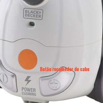 ASPIRADOR DE PÓ 1200 W A2B BRANCO - BLACK DECKER