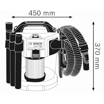 ASPIRADOR DE PO 18V GAS 18V-10L - 06019C6300 BOSCH ASPIRADOR DE PO 18V GAS 18V-10L - 06019C6300 BOSCH