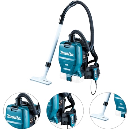 ASPIRADOR DE PO COSTAL A BATERIA 36V - DVC260Z MAKITA ASPIRADOR DE PO COSTAL A BATERIA 36V - DVC260Z MAKITA