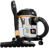 ASPIRADOR DE PO E AGUA 12L 1600W COM FILTRO DE ESPUMA E TAMBOR INOX GTW INOX 12i 220V - WAP