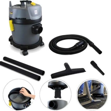 ASPIRADOR DE PÓ E ÁGUA 1300W - NT 585 TURBO KARCHER