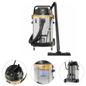ASPIRADOR DE PO E AGUA 50L 2600W GTW INOX 50 220V - WAP FW010526