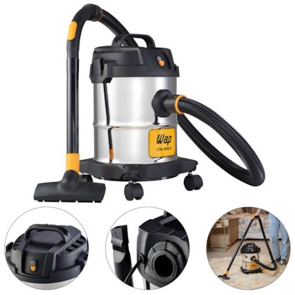 ASPIRADOR DE PÓ E ÁGUA GTW INOX 12 1400W - FW005042 WAP ASPIRADOR DE PÓ E ÁGUA GTW INOX 12 1400W - FW005042 WAP