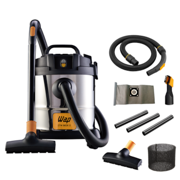 ASPIRADOR DE PÓ E ÁGUA GTW INOX 12 1400W - FW005042 WAP ASPIRADOR DE PÓ E ÁGUA GTW INOX 12 1400W - FW005042 WAP